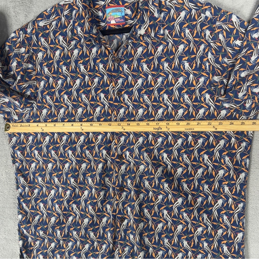 Reyn Spooner Joe Kealoha’s Birds Hawaiian Camp Shirt Men's XL Surf Aloha Vintage - Picture 9 of 12